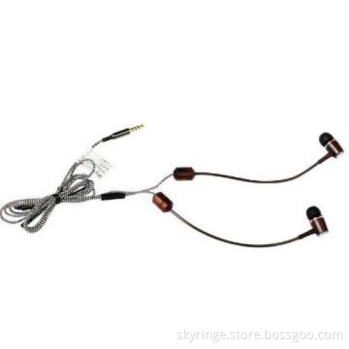 High Quality Woods Earphone